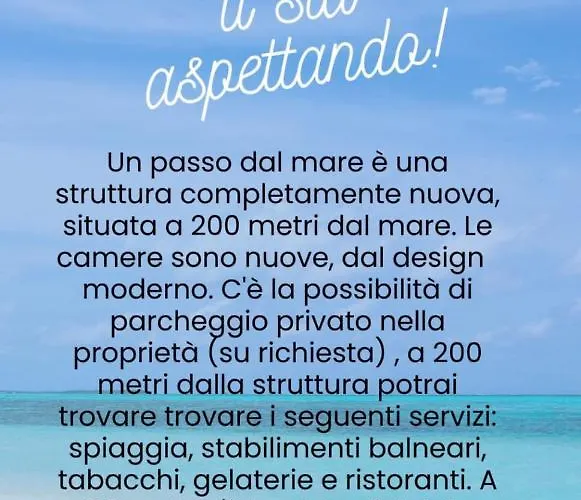 Bed & Breakfast Un Passo Dal Mare Marina